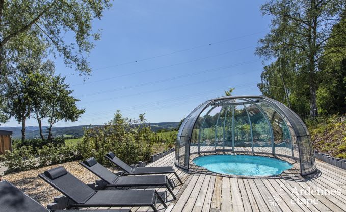 au�ergew�hnliche Ferienwohnung Trois-Ponts 4 Pers. Ardennen Schwimmbad Wellness