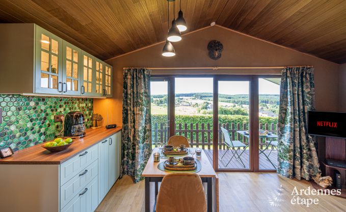 Gem�tliches Chalet f�r 2 Personen in Trois-Ponts mit Privatgarten