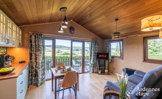 Gem�tliches Chalet f�r 2 Personen in Trois-Ponts mit Privatgarten