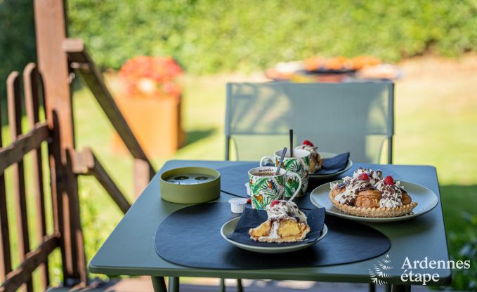 Gem�tliches Chalet f�r 2 Personen in Trois-Ponts mit Privatgarten