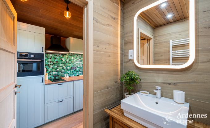 Gem�tliches Chalet f�r 2 Personen in Trois-Ponts mit Privatgarten