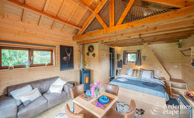 Chalet Trois-Ponts 2/4 Pers. Ardennen Schwimmbad Wellness