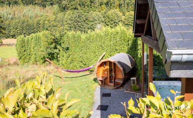 Chalet Trois-Ponts 2/4 Pers. Ardennen Schwimmbad Wellness