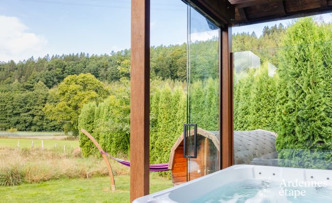 Chalet Trois-Ponts 2/4 Pers. Ardennen Schwimmbad Wellness