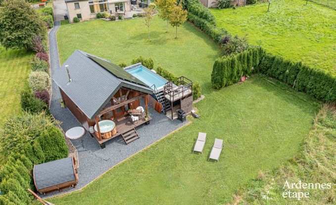 Chalet Trois-Ponts 2/4 Pers. Ardennen Schwimmbad Wellness