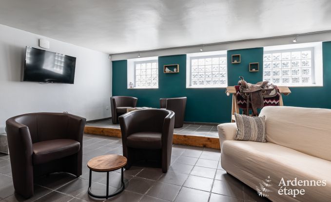 Komfortables Ferienhaus in Trois-Ponts fr 16 Personen