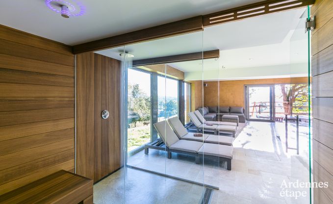 Ferienhaus Trois-Ponts 10 Pers. Ardennen Schwimmbad Wellness