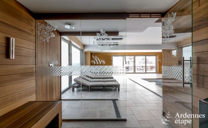 Ferienhaus Trois-Ponts 10 Pers. Ardennen Schwimmbad Wellness