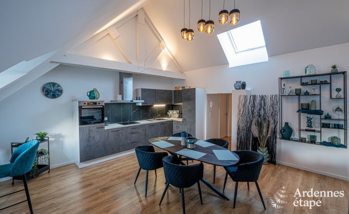 Ger�umige luxuri�se Loft in Trois-Ponts f�r 5 Personen mit 2 Schlafzimmern, 2 Badezimmern, Jacuzzi und privater Terrasse