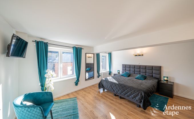 Ger�umige luxuri�se Loft in Trois-Ponts f�r 5 Personen mit 2 Schlafzimmern, 2 Badezimmern, Jacuzzi und privater Terrasse