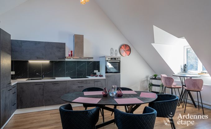 Ger�umiges Loft f�r 5 Personen mit 2 Schlafzimmern, Jacuzzi und Privatterrasse in Trois-Ponts