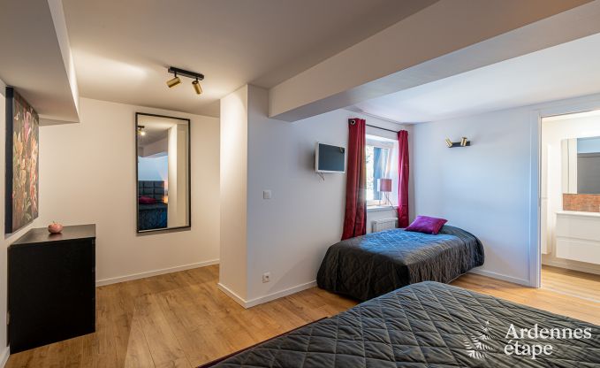 Ger�umiges Loft f�r 5 Personen mit 2 Schlafzimmern, Jacuzzi und Privatterrasse in Trois-Ponts