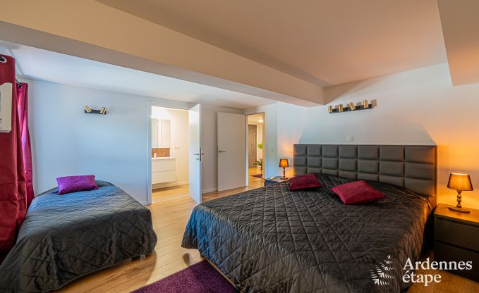 Ger�umiges Loft f�r 5 Personen mit 2 Schlafzimmern, Jacuzzi und Privatterrasse in Trois-Ponts