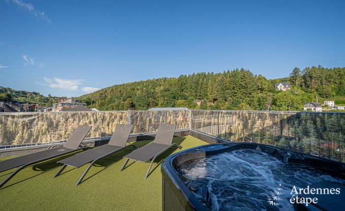 Ger�umiges Loft f�r 5 Personen mit 2 Schlafzimmern, Jacuzzi und Privatterrasse in Trois-Ponts