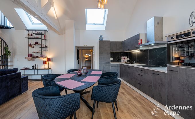 Ger�umiges Loft f�r 5 Personen mit 2 Schlafzimmern, Jacuzzi und Privatterrasse in Trois-Ponts