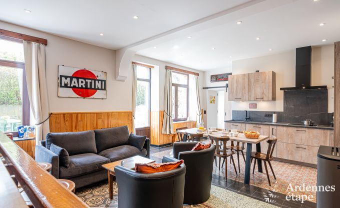 Einzigartiges Ferienhaus mit 2 Schlafzimmern in Vaux-sur-Sure