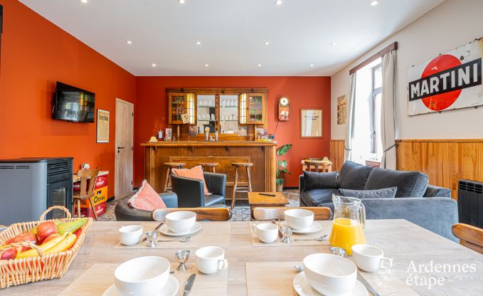 Einzigartiges Ferienhaus mit 2 Schlafzimmern in Vaux-sur-Sure