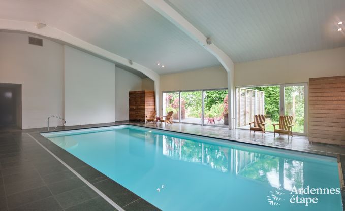 Au�ergew�hnliches Ferienhaus mit tollem Wellnessbereich und privatem Pool in Vaux -sur - S�re