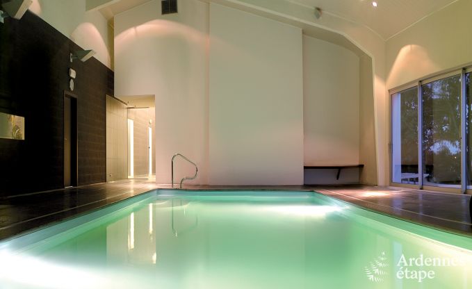 Au�ergew�hnliches Ferienhaus mit tollem Wellnessbereich und privatem Pool in Vaux -sur - S�re