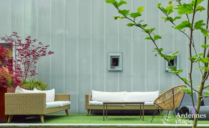 Au�ergew�hnliches Ferienhaus mit tollem Wellnessbereich und privatem Pool in Vaux -sur - S�re