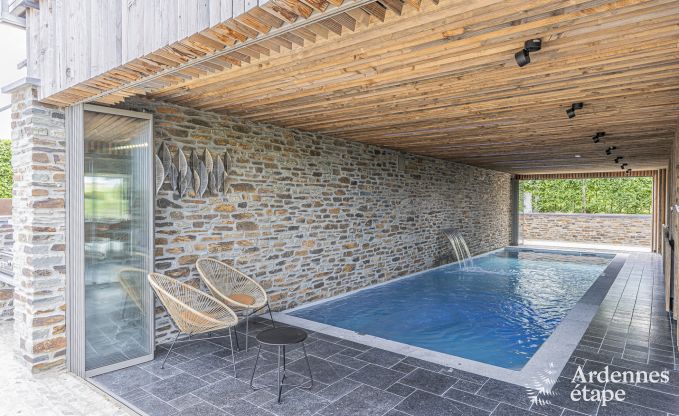 Luxusvilla Vaux-sur-sûre 12 Pers. Ardennen Schwimmbad Wellness Behinderten gerecht