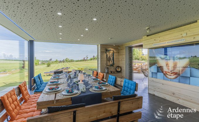 Luxusvilla Vaux-sur-sre 12 Pers. Ardennen Schwimmbad Wellness Behinderten gerecht