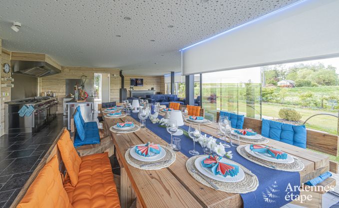 Luxusvilla Vaux-sur-sre 12 Pers. Ardennen Schwimmbad Wellness Behinderten gerecht