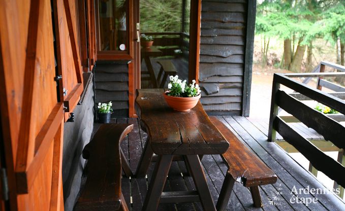 Chalet fr 5 Personen mit Panoramablick ber Vencimont