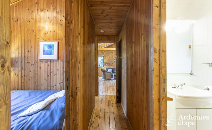 Chalet fr 5 Personen mit Panoramablick ber Vencimont