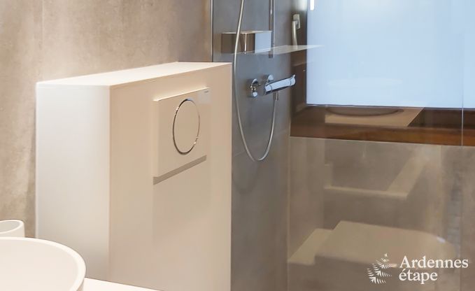 Chalet fr 5 Personen mit Panoramablick ber Vencimont