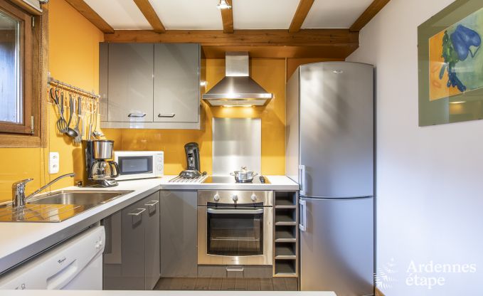 Chalet fr 5 Personen mit Panoramablick ber Vencimont