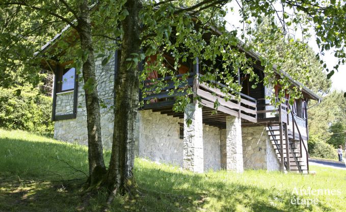 Chalet fr 5 Personen mit Panoramablick ber Vencimont