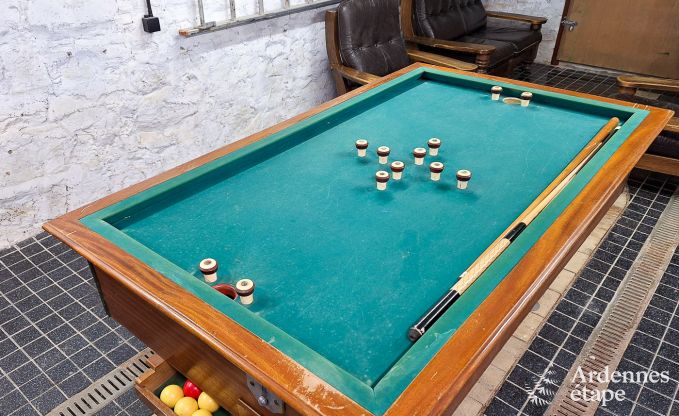 Komfortables Chalet in Vencimont f�r 10 Personen mit modernen Annehmlichkeiten und privatem Garten in den Ardennen