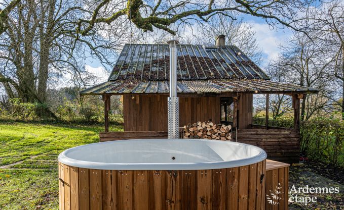 Komfortables Chalet in Vencimont f�r 10 Personen mit modernen Annehmlichkeiten und privatem Garten in den Ardennen