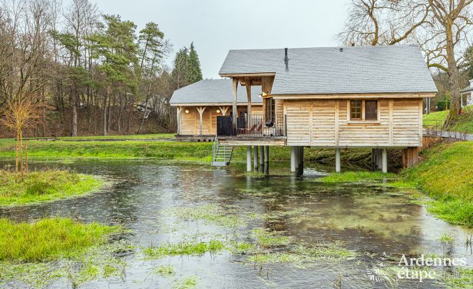 Unvergesslicher Aufenthalt in Vencimont: Ferienhaus f�r 4 Personen in den Ardennen, Komfort und Entspannung am Wasser