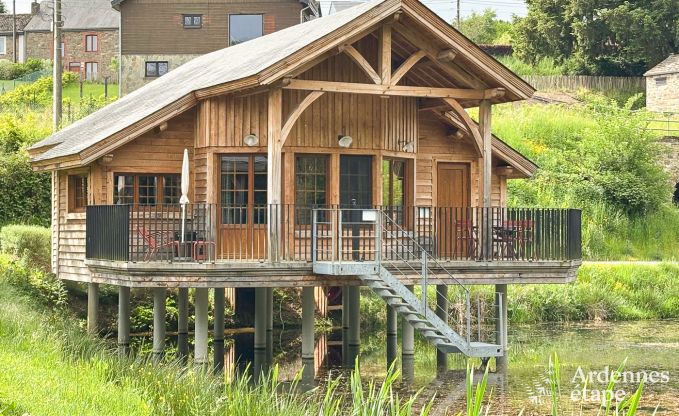 Unvergesslicher Aufenthalt in Vencimont: Ferienhaus f�r 4 Personen in den Ardennen, Komfort und Entspannung am Wasser
