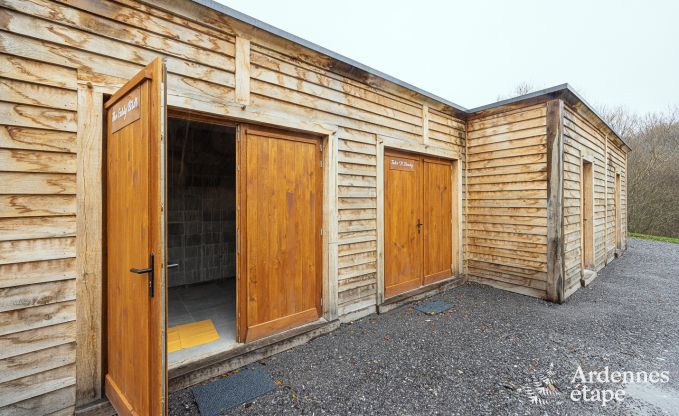 Au�ergew�hnliches Pfahlhaus als Ferienhaus in Vencimont