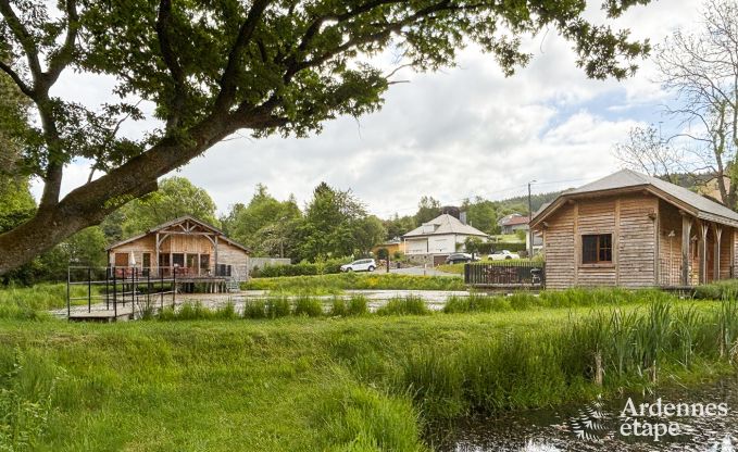 Au�ergew�hnliches Pfahlhaus als Ferienhaus in Vencimont