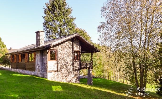 Chalet fr 5 Personen mit Panoramablick ber Vencimont