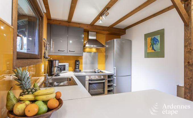 Chalet fr 5 Personen mit Panoramablick ber Vencimont