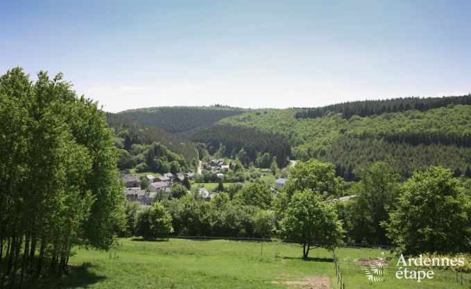 Chalet fr 5 Personen mit Panoramablick ber Vencimont