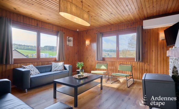 Charmantes Chalet in Vencimont f�r 4-6 Personen: renoviert 2025, familienfreundliche Annehmlichkeiten und fahrradfreundliche Lage