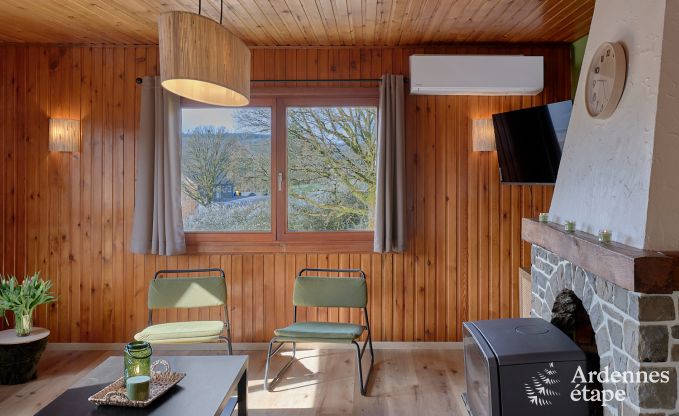 Charmantes Chalet in Vencimont f�r 4-6 Personen: renoviert 2025, familienfreundliche Annehmlichkeiten und fahrradfreundliche Lage
