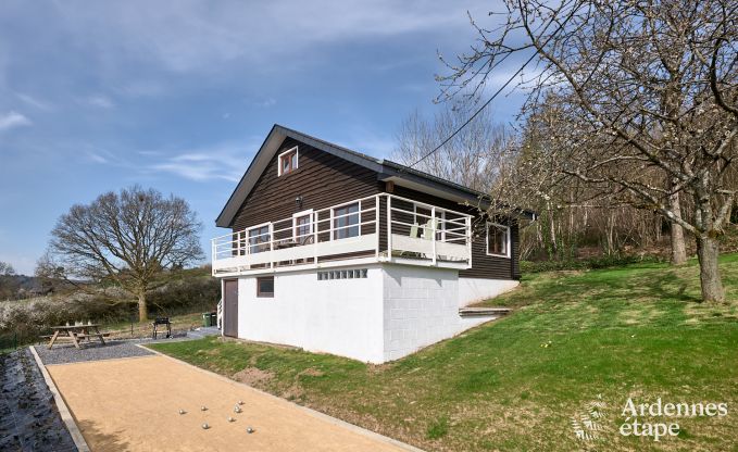 Charmantes Chalet in Vencimont f�r 4-6 Personen: renoviert 2025, familienfreundliche Annehmlichkeiten und fahrradfreundliche Lage