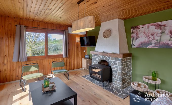 Charmantes Chalet in Vencimont f�r 4-6 Personen: renoviert 2025, familienfreundliche Annehmlichkeiten und fahrradfreundliche Lage