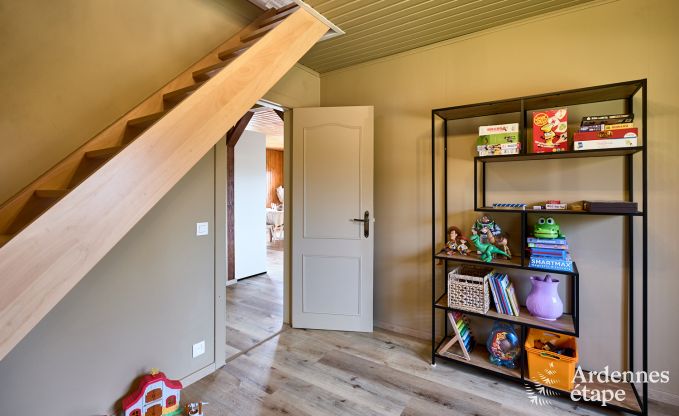 Charmantes Chalet in Vencimont f�r 4-6 Personen: renoviert 2025, familienfreundliche Annehmlichkeiten und fahrradfreundliche Lage