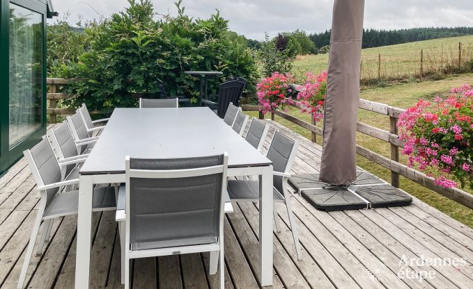 Chalet Vencimont 9 Pers. Ardennen Wellness