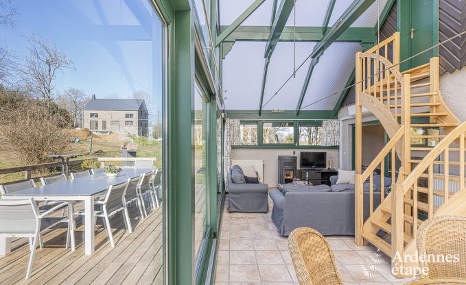 Chalet Vencimont 9 Pers. Ardennen Wellness