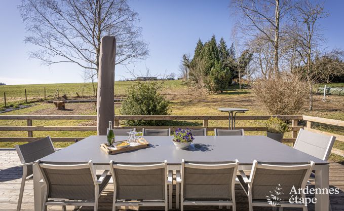 Chalet Vencimont 9 Pers. Ardennen Wellness