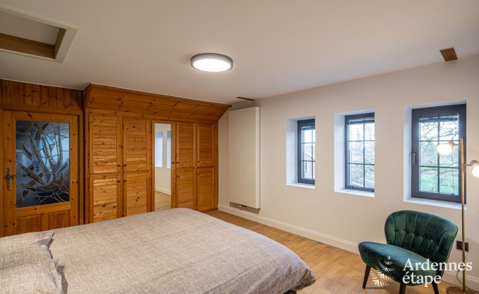 Komfortables Chalet in Vencimont f�r 10 Personen mit modernen Annehmlichkeiten und privatem Garten in den Ardennen